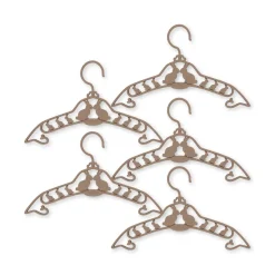 Shop Konges Sløjd 5 pak børnebøjler - shitake