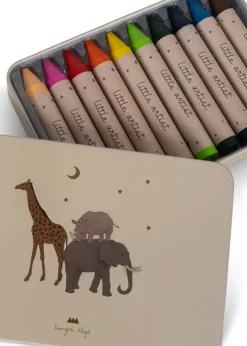 Fashion Konges Sløjd 10 pak farveblyanter - safari