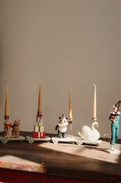 Discount Konges Sløjd 20 pak fødselsdagslys til tog - nature