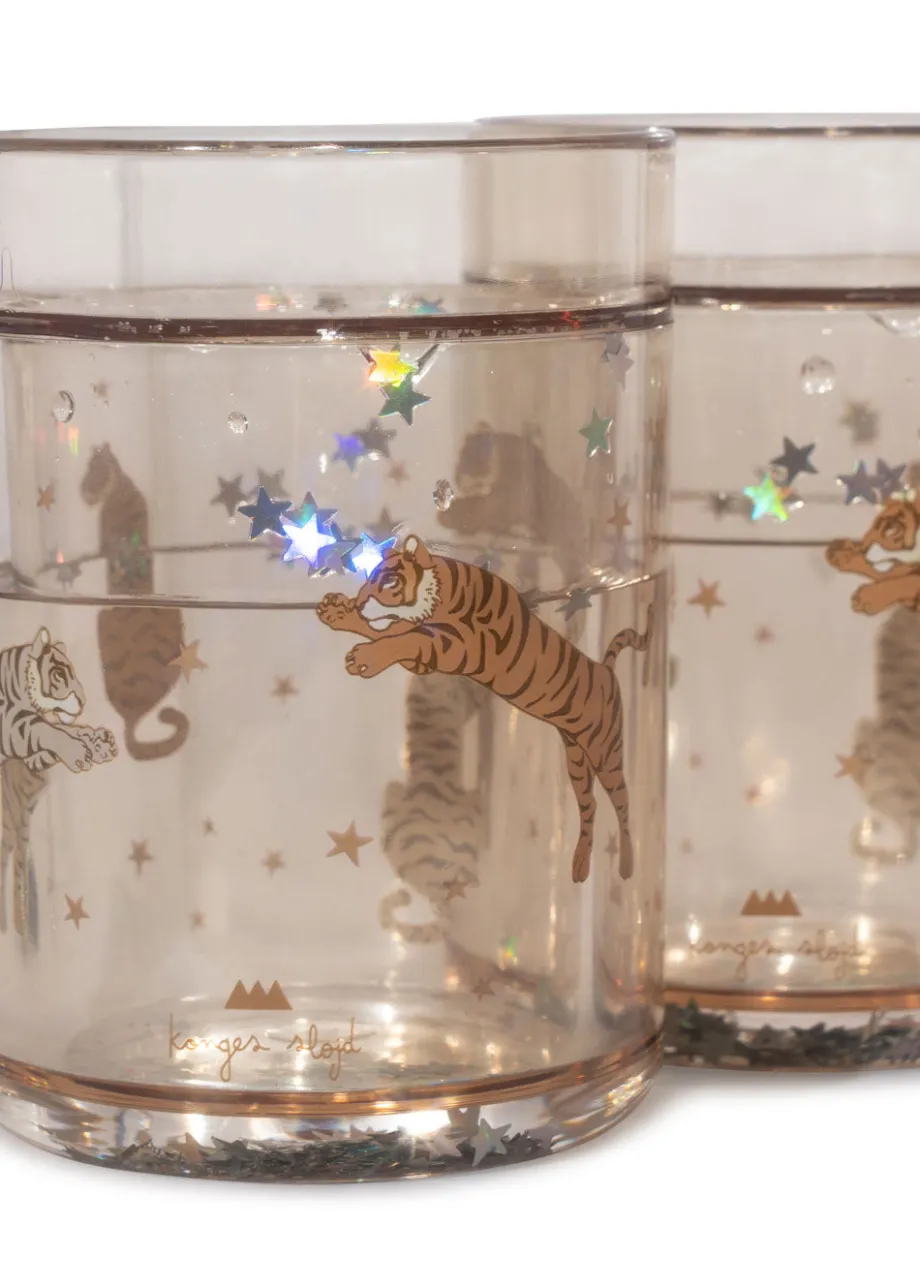 Discount Konges Sløjd 2 pak glitterkopper - roar