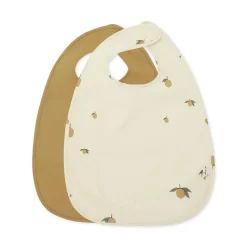 Sale Konges Sløjd 2 pak hagesmæk - lemon