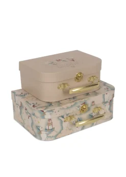 Store Konges Sløjd 2 pak kufferter - let it snow letitsnow