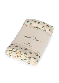 Online Konges Sløjd 3 pak stofbleer - FLEUR COLORÉ fleurcoloré