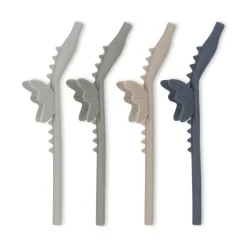 Shop Konges Sløjd 4 pak sugerør - FOREST MIX forestmix