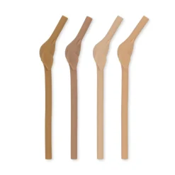 Flash Sale Konges Sløjd 4 pak sugerør - ROSESAND MIX rosesandmix