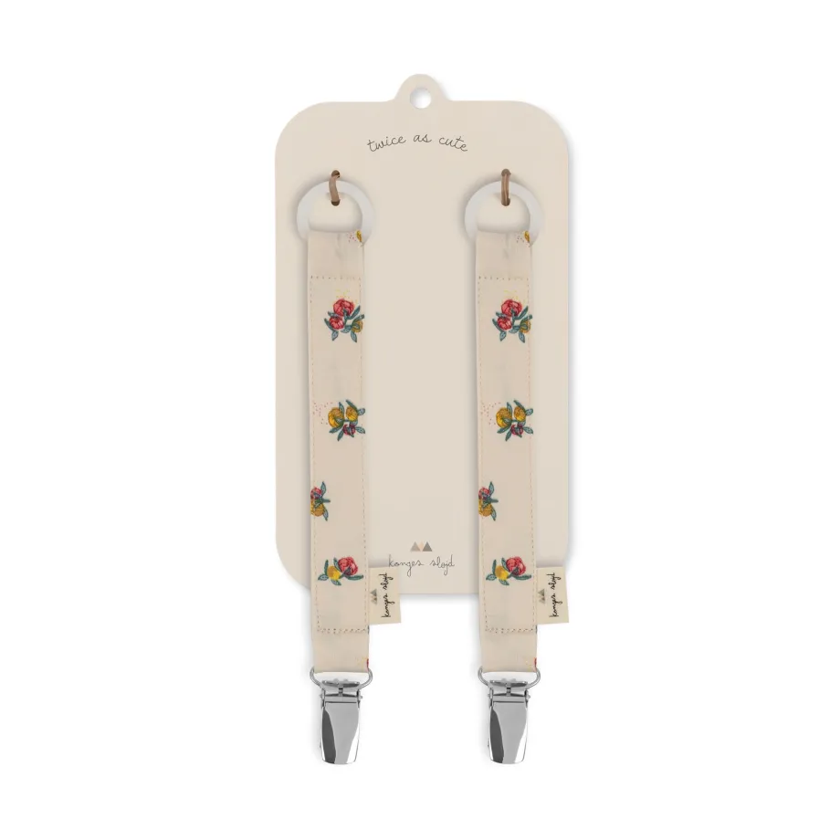 Best Sale Konges Sløjd 2 pak suttesnor - peonia