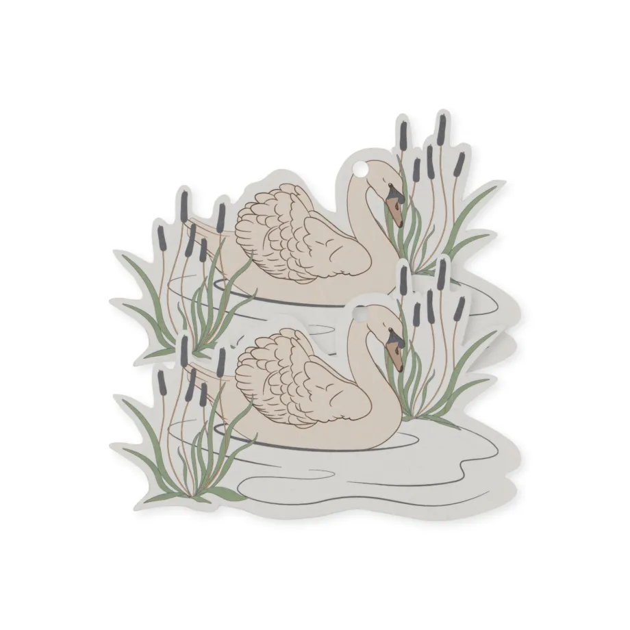 Cheap Konges Sløjd 12 pak til og fra kort - swan