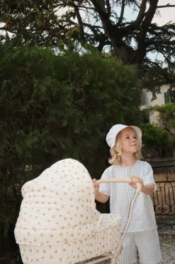 Store Konges Sløjd ace kortærmet skjorte - STRIPE BLUIE stripebluie