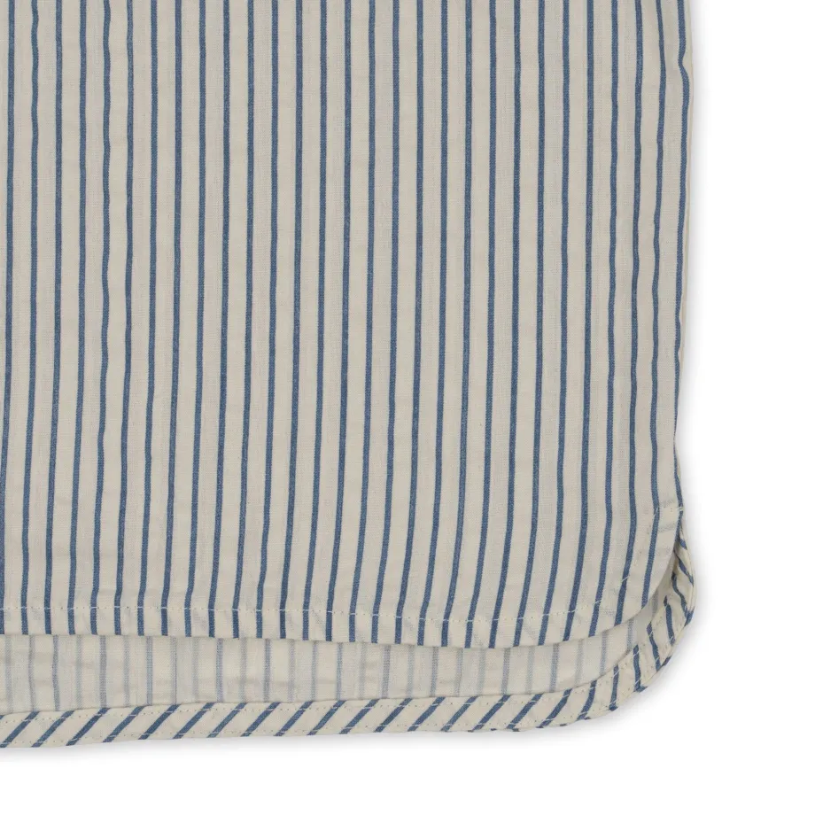 Store Konges Sløjd ace kortærmet skjorte - STRIPE BLUIE stripebluie