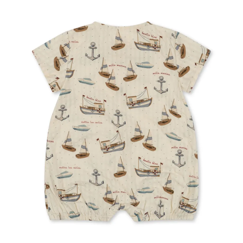 Fashion Konges Sløjd ace romper - SAIL AWAY sailaway