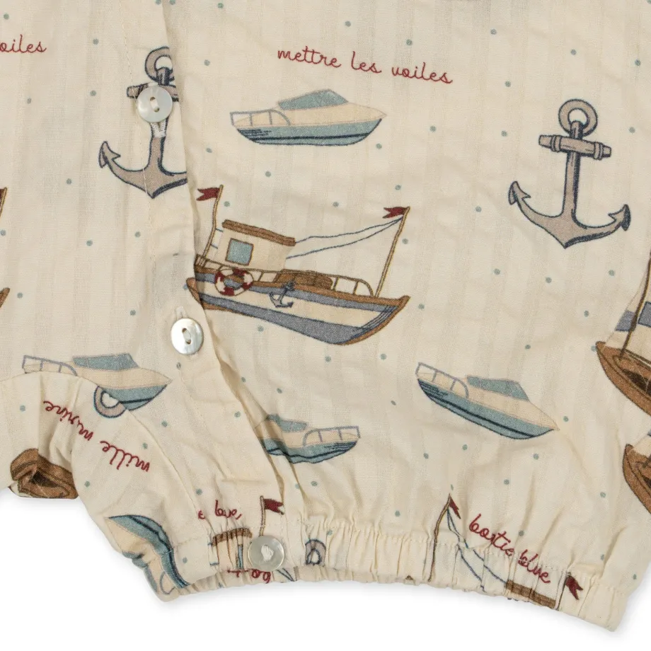 Fashion Konges Sløjd ace romper - SAIL AWAY sailaway