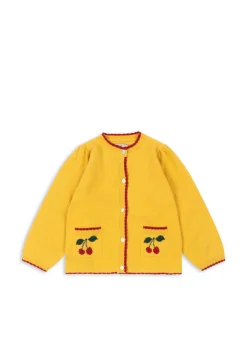 Best Konges Sløjd ALEXA CARDIGAN - YOLK YELLOW yolkyellow