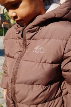 Shop Konges Sløjd Alpi vinterjakke - chocolate brown chocolatebrown
