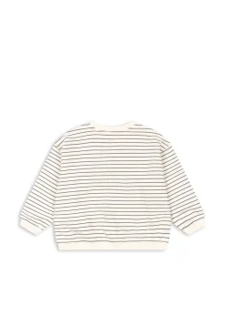 Cheap Konges Sløjd AMIO SWEATSHIRT - ANTIQUE WHITE / OMBRE BLUE