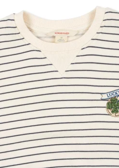 Cheap Konges Sløjd AMIO SWEATSHIRT - ANTIQUE WHITE / OMBRE BLUE