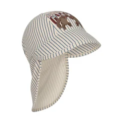 Shop Konges Sløjd aster solhat - STRIPE BLUIE stripebluie