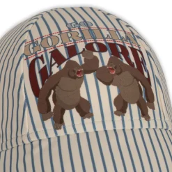 Shop Konges Sløjd aster solhat - STRIPE BLUIE stripebluie