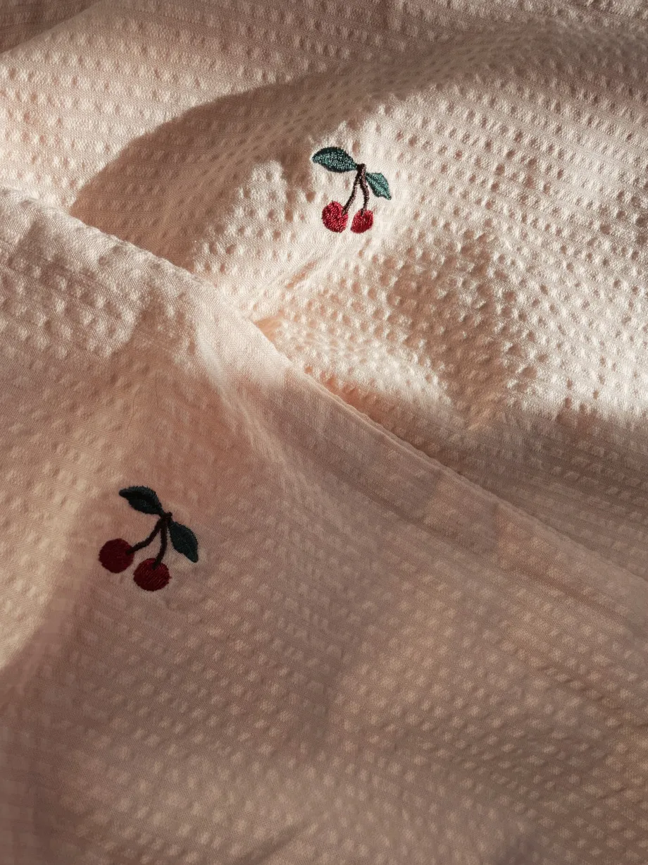 Outlet Konges Sløjd baby sengesæt 70x100 - LIGHT ROSE lightrose