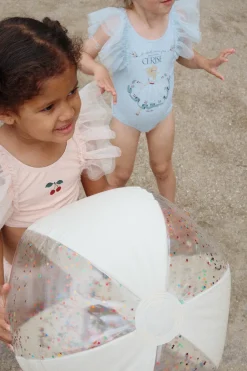 Flash Sale Konges Sløjd badebold - TRANSPARENT CREAM transparentcream