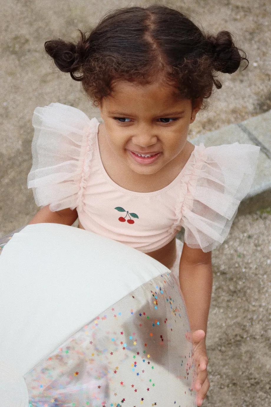 Flash Sale Konges Sløjd badebold - TRANSPARENT CREAM transparentcream