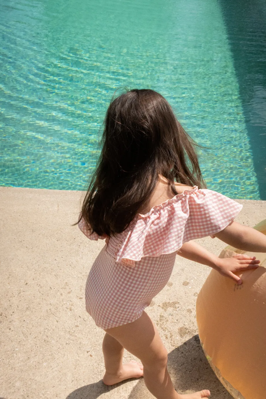 Sale Konges Sløjd badebold stor - MULTI CHERRY BLUSH TRANSPARENT multicherryblushtransparent