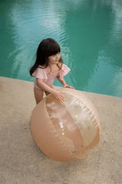 Sale Konges Sløjd badebold stor - MULTI CHERRY BLUSH TRANSPARENT multicherryblushtransparent