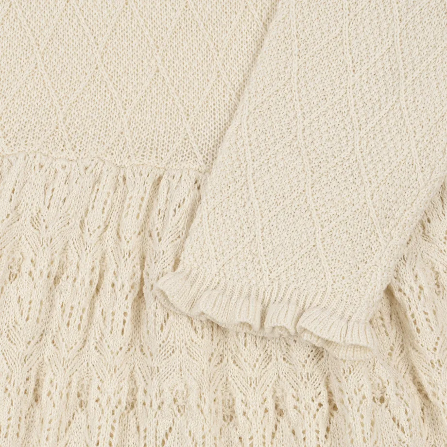 Outlet Konges Sløjd barbara dåbskjole - nature