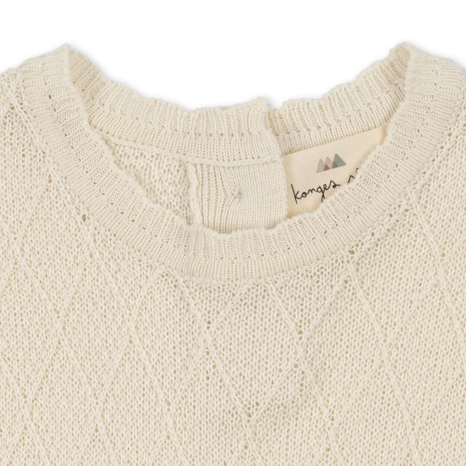 Outlet Konges Sløjd barbara dåbskjole - nature