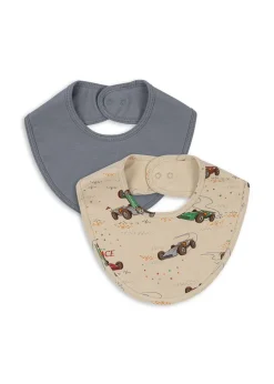 Outlet Konges Sløjd basic 2 pak hagesmæk - TRADEWINDS / GRAND PRIX