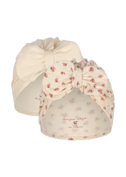 Fashion Konges Sløjd basic 2 pak turban - buttercream/bloomie