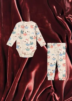 Discount Konges Sløjd Basic body sæt - bow ballerina bowballerina