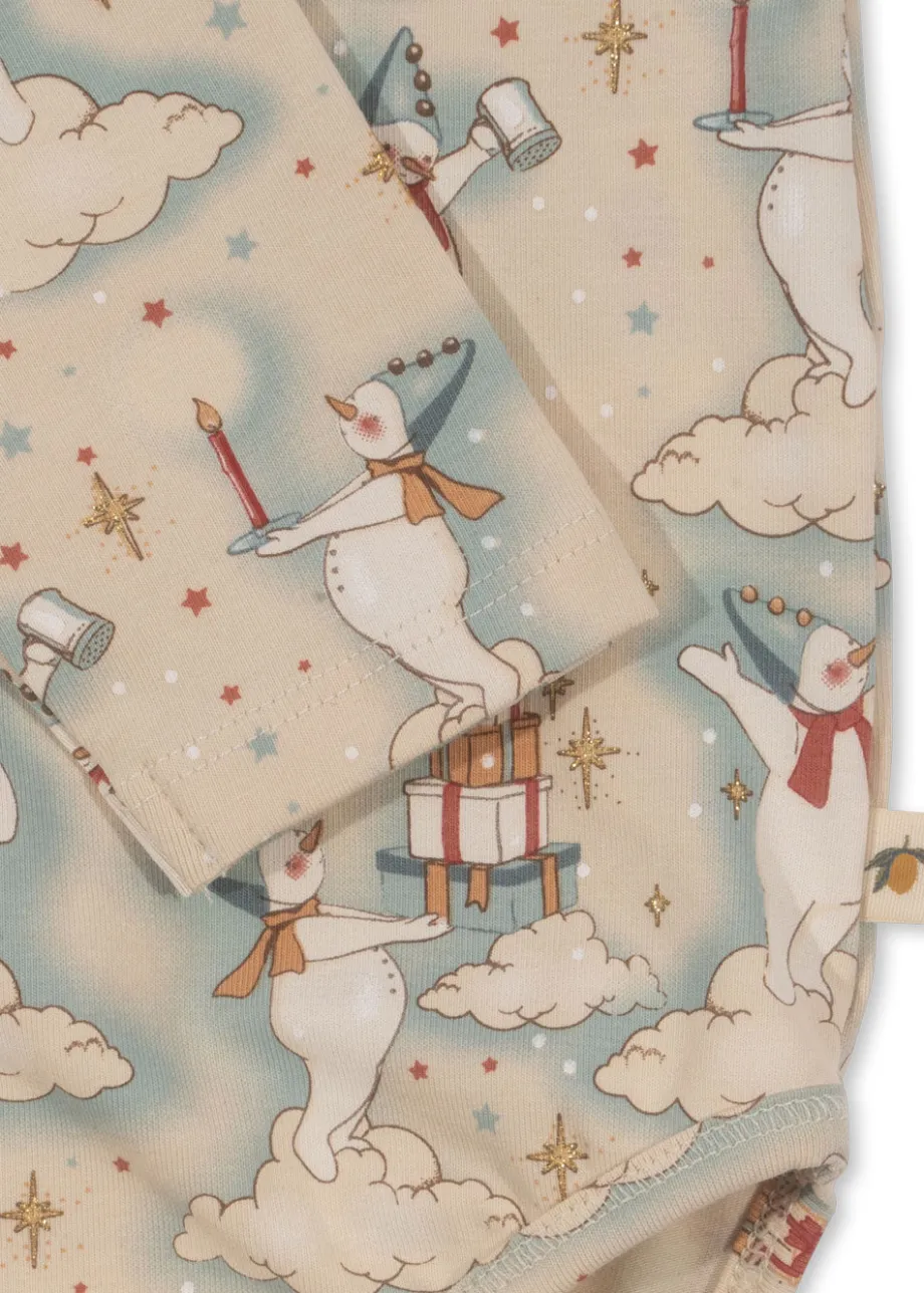 Outlet Konges Sløjd Basic body sæt - let it snow letitsnow