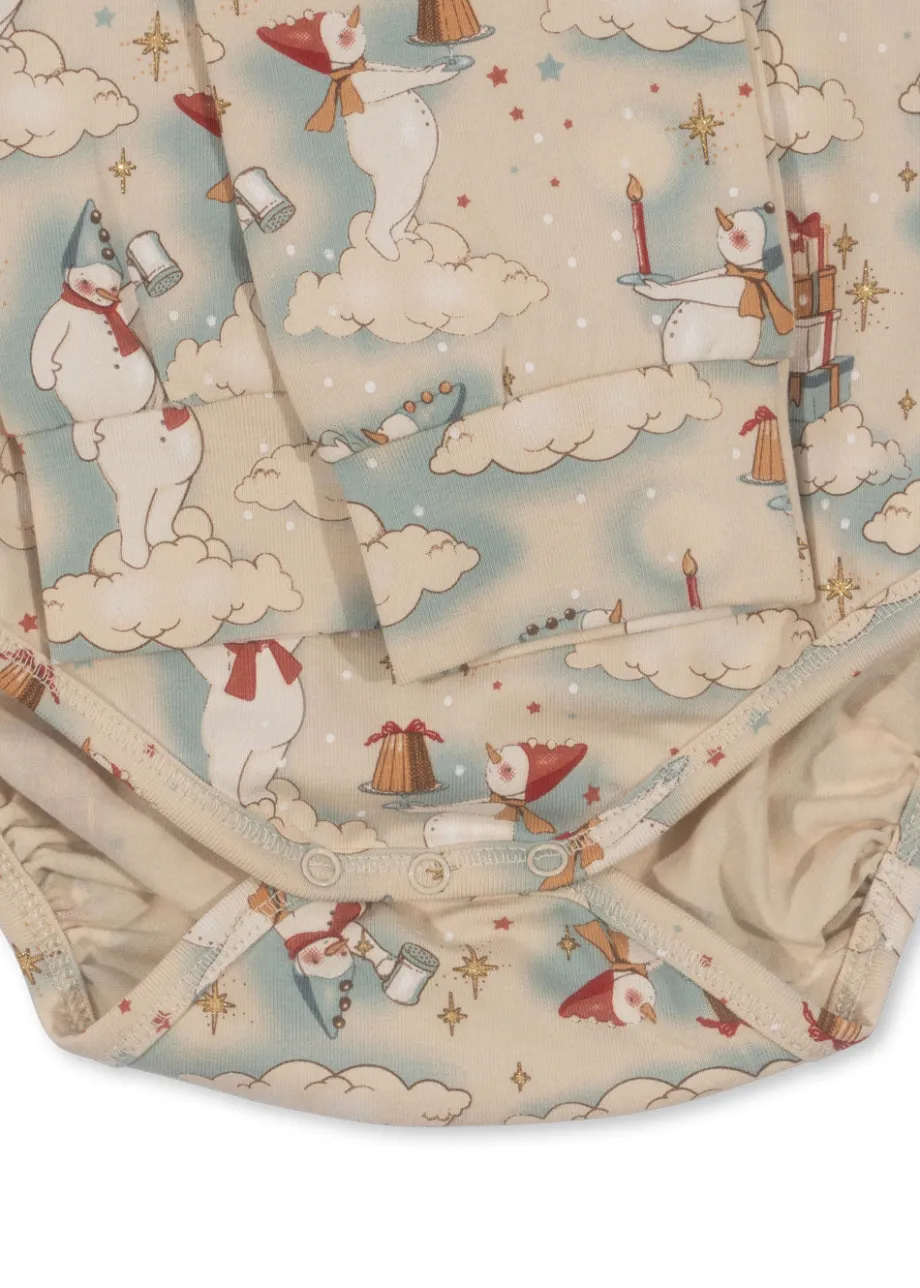 Outlet Konges Sløjd Basic body sæt - let it snow letitsnow