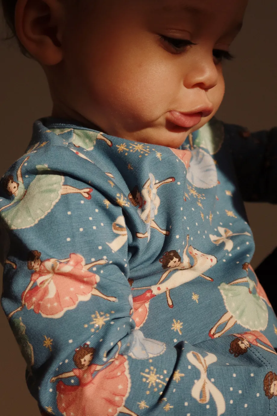 Clearance Konges Sløjd Basic body sæt - snow bow ballerina snowbowballerina