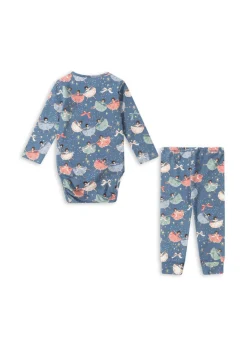 Clearance Konges Sløjd Basic body sæt - snow bow ballerina snowbowballerina