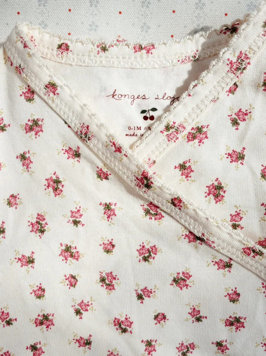 Outlet Konges Sløjd BASIC BODYSTOCKING TIL NYFØDT - bloomie