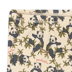 Online Konges Sløjd basic korte leggings - panda