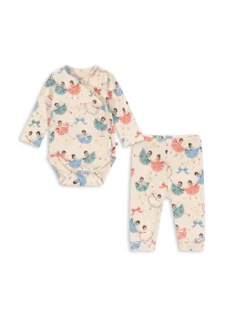 Outlet Konges Sløjd Basic sæt til nyfødt - bow ballerina bowballerina