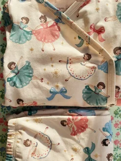 Best Sale Konges Sløjd Basic sæt til nyfødt - snow bow ballerina snowbowballerina