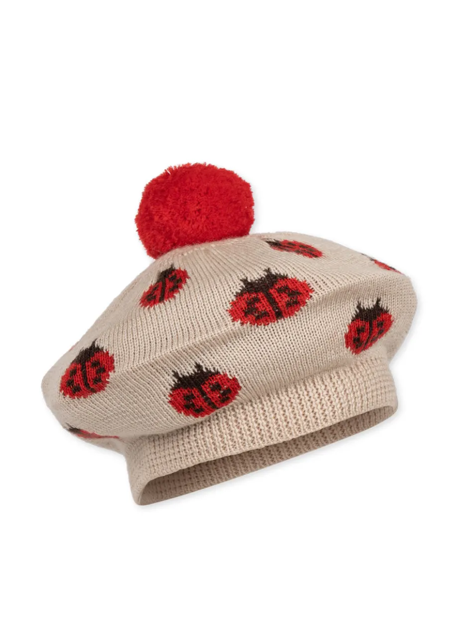 Discount Konges Sløjd Belou beret - ladybug