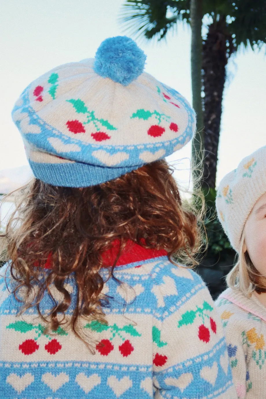 Clearance Konges Sløjd BELOU CARDIGAN - CHERRY STRIPE cherrystripe