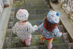 Clearance Konges Sløjd BELOU CARDIGAN - CHERRY STRIPE cherrystripe