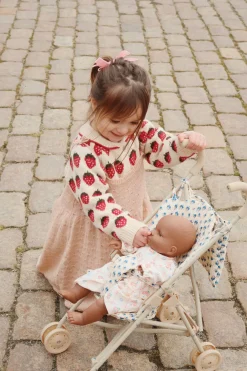 Outlet Konges Sløjd Belou cardigan - strawberry