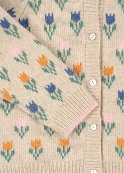 Flash Sale Konges Sløjd BELOU CARDIGAN - tulipe