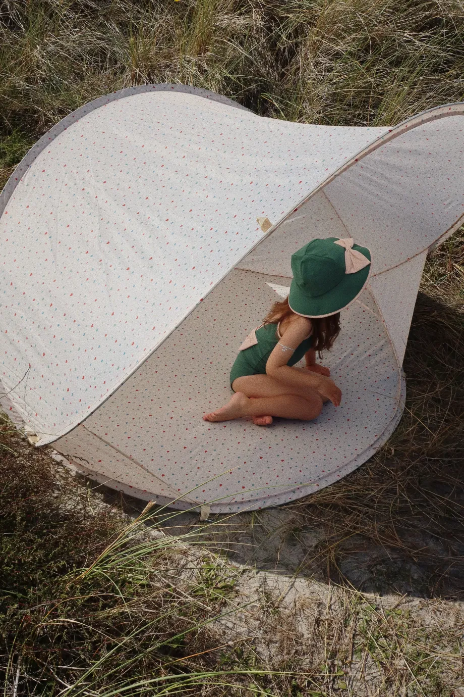 Hot Konges Sløjd bowie badedragt - SMOKE PINE smokepine