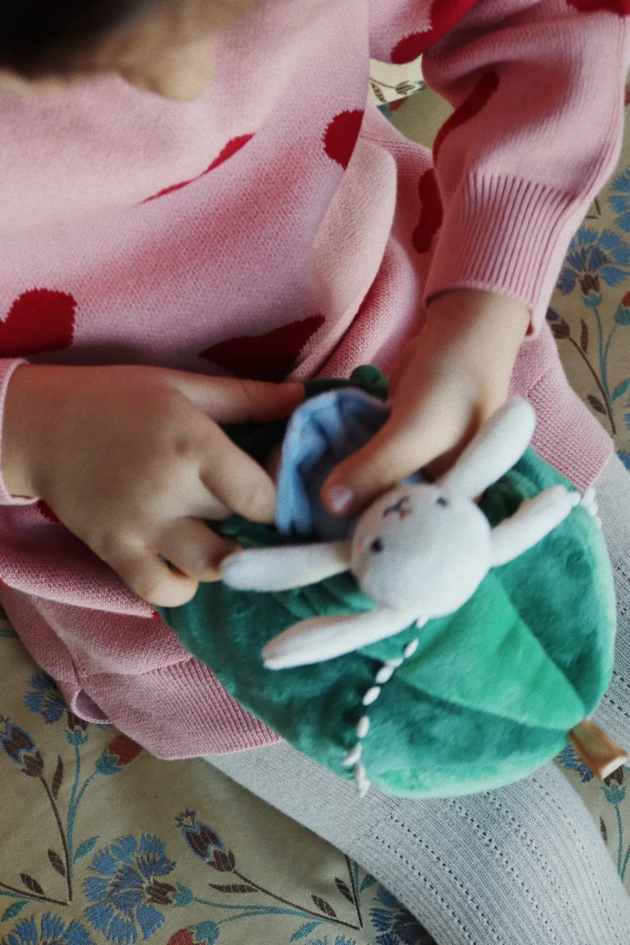 Outlet Konges Sløjd bunny ballerina - green