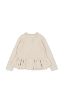 Cheap Konges Sløjd cabby cardigan - off white melange offwhitemelange