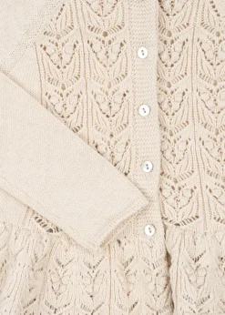 Cheap Konges Sløjd cabby cardigan - off white melange offwhitemelange