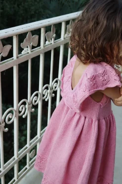 Store Konges Sløjd cabby kjole - POWDER PINK powderpink