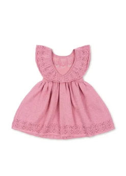 Store Konges Sløjd cabby kjole - POWDER PINK powderpink